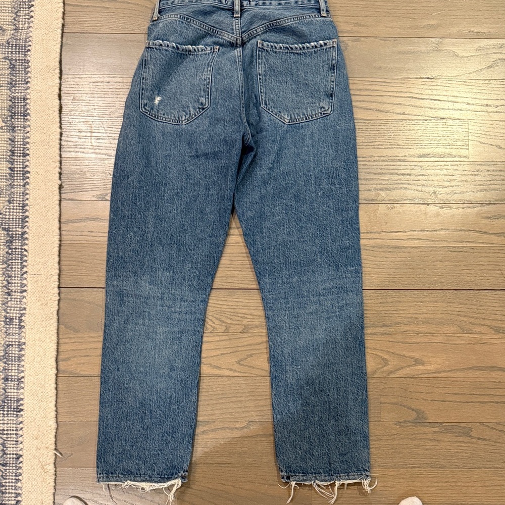 AGOLDE Riley High Rise Crop Jeans Size 26. - Picture 10 of 11